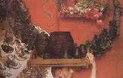 Alma-Tadema, Sir Lawrence The Roman Potters in Britain (mk23) oil painting artist